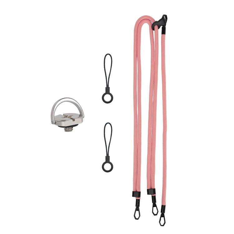 For DJI OSMO Pocket 3 Sunnylife Neck Crossbody Strap Hanging Sling Hands-free Anti-fall Rope 1/4 Screw Neck Lanyard Shoulder Strap(Pink) - Other Accessories by Sunnylife | Online Shopping UK | buy2fix