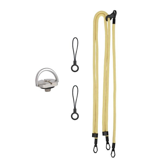 For DJI OSMO Pocket 3 Sunnylife Neck Crossbody Strap Hanging Sling Hands-free Anti-fall Rope 1/4 Screw Neck Lanyard Shoulder Strap(Yellow) - Other Accessories by Sunnylife | Online Shopping UK | buy2fix