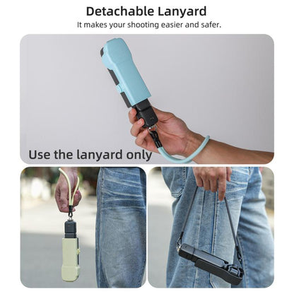 For DJI OSMO Pocket 3 Sunnylife Neck Crossbody Strap Hanging Sling Hands-free Anti-fall Rope 1/4 Screw Neck Lanyard Shoulder Strap(Blue) - Other Accessories by Sunnylife | Online Shopping UK | buy2fix