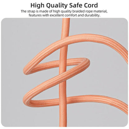For DJI OSMO Pocket 3 Sunnylife Neck Crossbody Strap Hanging Sling Hands-free Anti-fall Rope 1/4 Screw Neck Lanyard Shoulder Strap(Pink) - Other Accessories by Sunnylife | Online Shopping UK | buy2fix