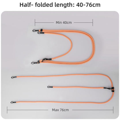 For DJI OSMO Pocket 3 Sunnylife Neck Crossbody Strap Hanging Sling Hands-free Anti-fall Rope 1/4 Screw Neck Lanyard Shoulder Strap(Pink) - Other Accessories by Sunnylife | Online Shopping UK | buy2fix