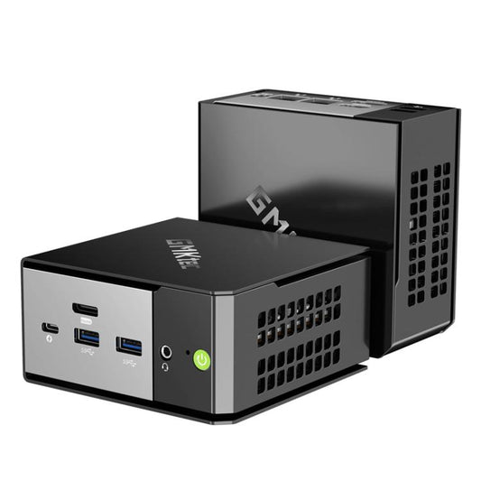 GMKtec EVO-X1 AI Mini PC, 64GB RAM + 1TB SSD, AMD Ryzen AI 9 HX 370, Radeon 890M, Oculink Port(EU Plug Black) - Barebone Mini PCs by GMKtec | Online Shopping UK | buy2fix