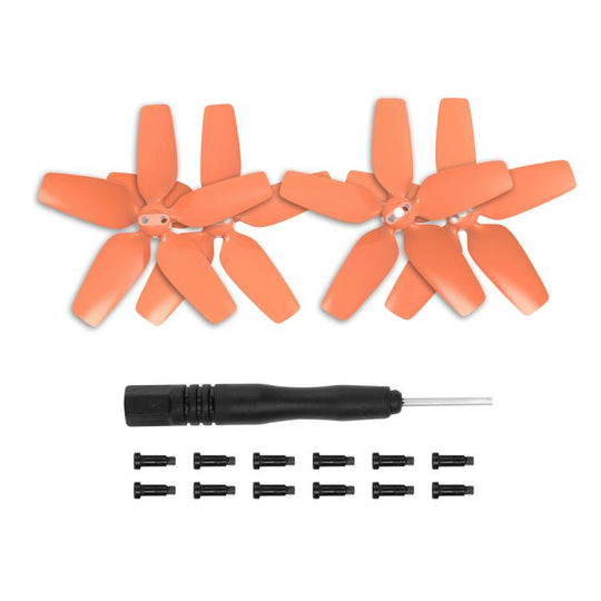 For DJI Avata Sunnylife 2925S Colored Propellers Blades, Type:Two Pairs(Orange)