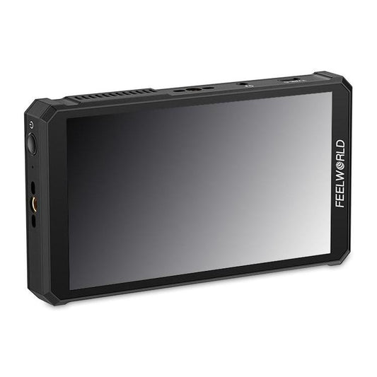 FEELWORLD PS6 5.5 inch OLED Vertical Horizontal Camera Field Video Monitor Touch Screen 4K HDMI-compatible, Plug:US Plug(Black) - On-camera Monitors by FEELWORLD | Online Shopping UK | buy2fix