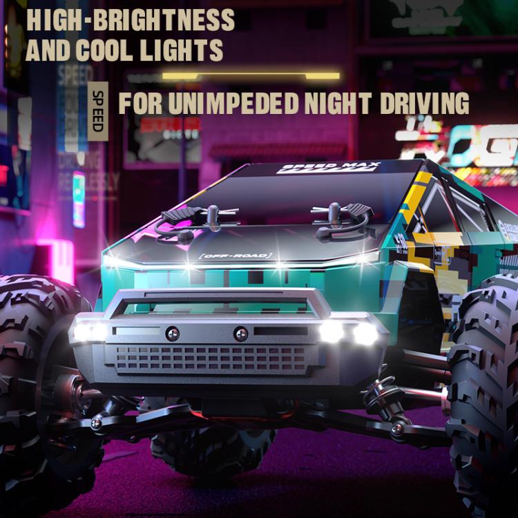 JJR/C C8821 Carbon Brush Four-wheel Drive High Speed Off-road Remote Control Car(Purple) - RC Cars by JJR/C | Online Shopping UK | buy2fix