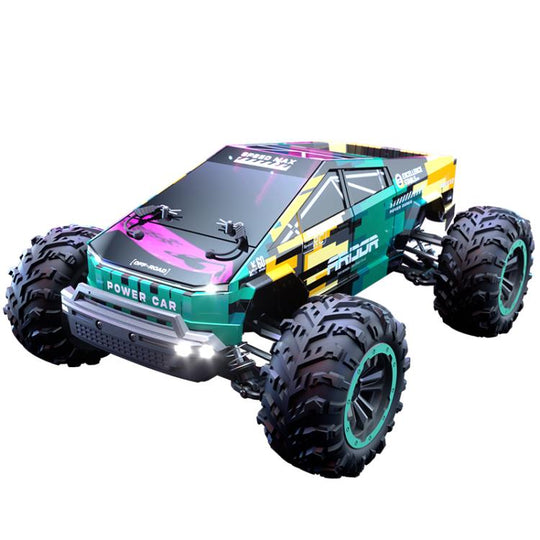 JJR/C C8821 Brushless Four-wheel Drive High Speed Off-road Remote Control Car(Green)