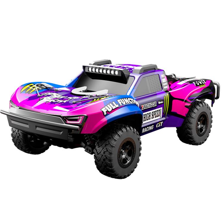 JJR/C C8826 1:10 Large 4WD High Speed ??Short Truck Off-road Remote Control Car(Pink Purple) - RC Cars by JJR/C | Online Shopping UK | buy2fix