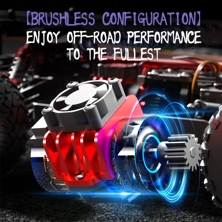 JJR/C C8826 1:10 Large 4WD High Speed ??Short Truck Off-road Remote Control Car(Red) - RC Cars by JJR/C | Online Shopping UK | buy2fix
