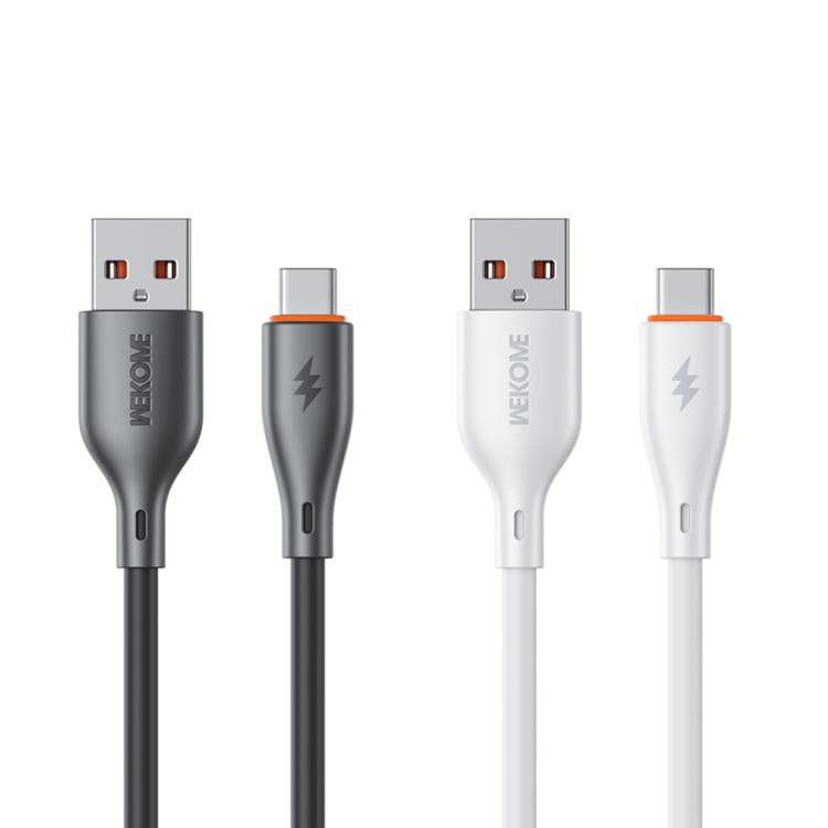 WK WDC-116a 66W USB to Type-C Fast Charging Data Cable, Length: 1m(Black) - USB-C & Type-C Cable by WK | Online Shopping UK | buy2fix