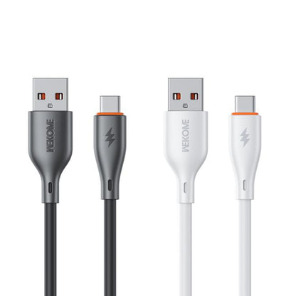WK WDC-116a 66W USB to Type-C Fast Charging Data Cable, Length: 1m(Black) - USB-C & Type-C Cable by WK | Online Shopping UK | buy2fix