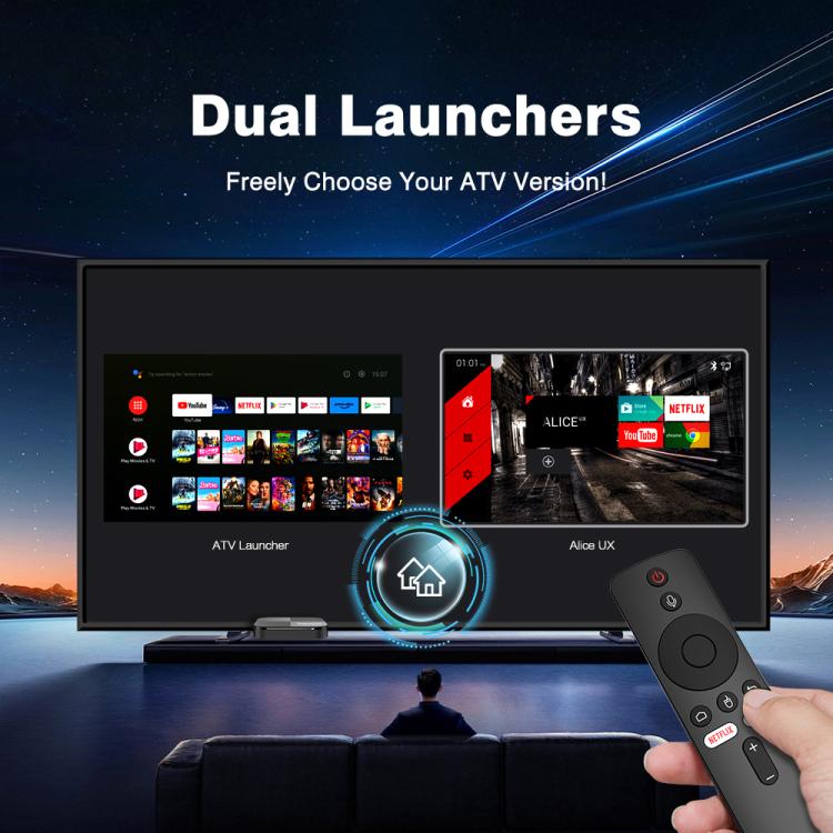 Tanix TX5 Plus Android 14 Smart TV Box with Remote Control, 4GB+32GB, Amlogic S905X5M Quad-Core(EU Plug) - Amlogic S905 by buy2fix | Online Shopping UK | buy2fix