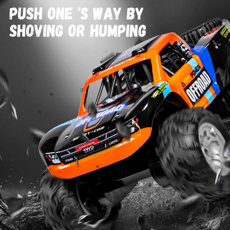 JJR/C Q205 4WD Amphibious Short Truck Off-road Remote Control Car(Orange) - RC Cars by JJR/C | Online Shopping UK | buy2fix