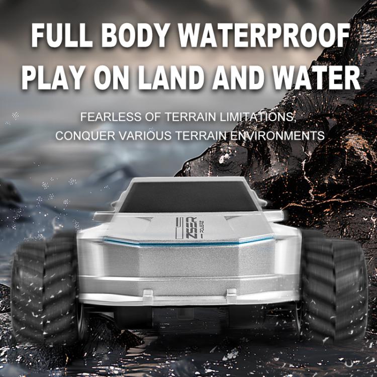 JJR/C Q212 4WD Amphibious Cyber Armor Off-road Remote Control Car(Silver) - RC Cars by JJR/C | Online Shopping UK | buy2fix