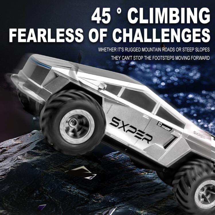 JJR/C Q212 4WD Amphibious Cyber Armor Off-road Remote Control Car(Silver) - RC Cars by JJR/C | Online Shopping UK | buy2fix
