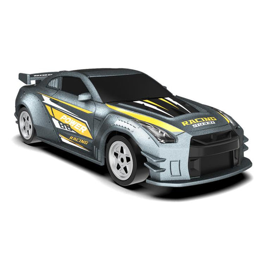 JJR/C C8827 A Q Version Full Scale 4WD Drift Remote Control Car, Style:Standard Version(Silver)