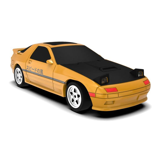 JJR/C C8827 B Q Version Full Scale 4WD Drift Remote Control Car, Style:Gyroscope Version(Yellow)