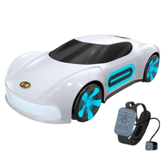 JJR/C Q206 A Future Technology New Energy Concept Remote Control Car, Style:Dual Control(White)