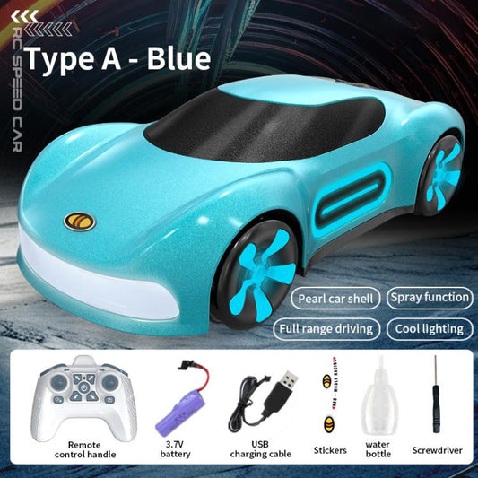 JJR/C Q206 A Future Technology New Energy Concept Remote Control Car, Style:Dual Control(Blue) - RC Cars by JJR/C | Online Shopping UK | buy2fix