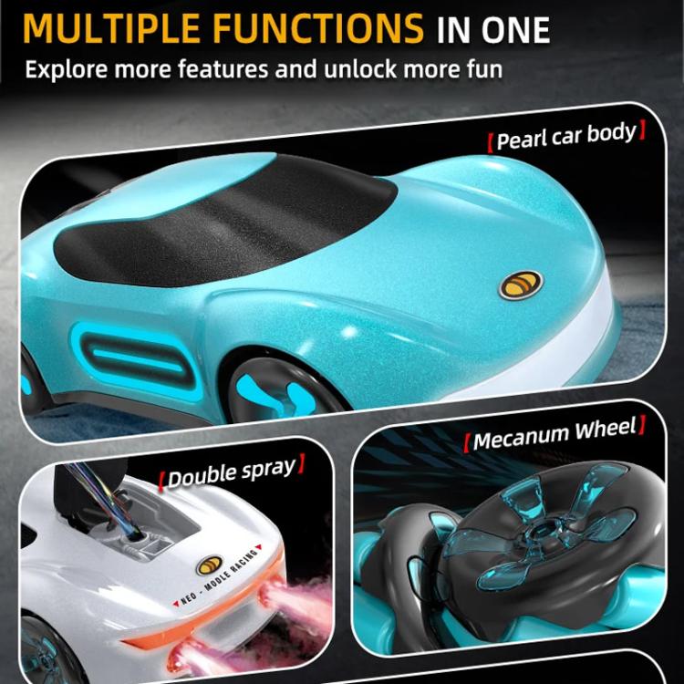 JJR/C Q206 A Future Technology New Energy Concept Remote Control Car, Style:Single Control(Blue) - RC Cars by JJR/C | Online Shopping UK | buy2fix