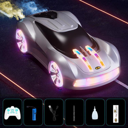 JJR/C Q206 B Future Technology New Energy Concept Remote Control Car, Style:Single Control(Grey) - RC Cars by JJR/C | Online Shopping UK | buy2fix