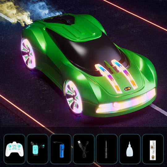 JJR/C Q206 B Future Technology New Energy Concept Remote Control Car, Style:Dual Control(Green)