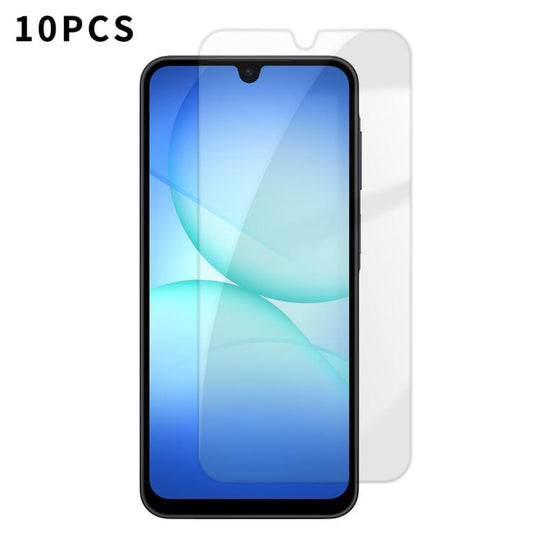 For Galaxy A17 5G Kalebol 10pcs High-Aluminum Semi-Screen Anti-Fingerprint HD Tempered Glass Film