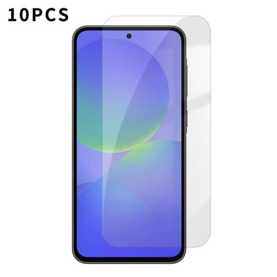 For Galaxy A36 5G Kalebol 10pcs High-Aluminum Semi-Screen Anti-Fingerprint HD Tempered Glass Film