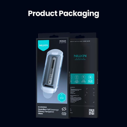 For iPhone 17 NILLKIN Guardian Full Coverage Privacy Tempered Glass Film with Dust-free Cabin - iPhone 17 Tempered Glass by NILLKIN | Online Shopping UK | buy2fix