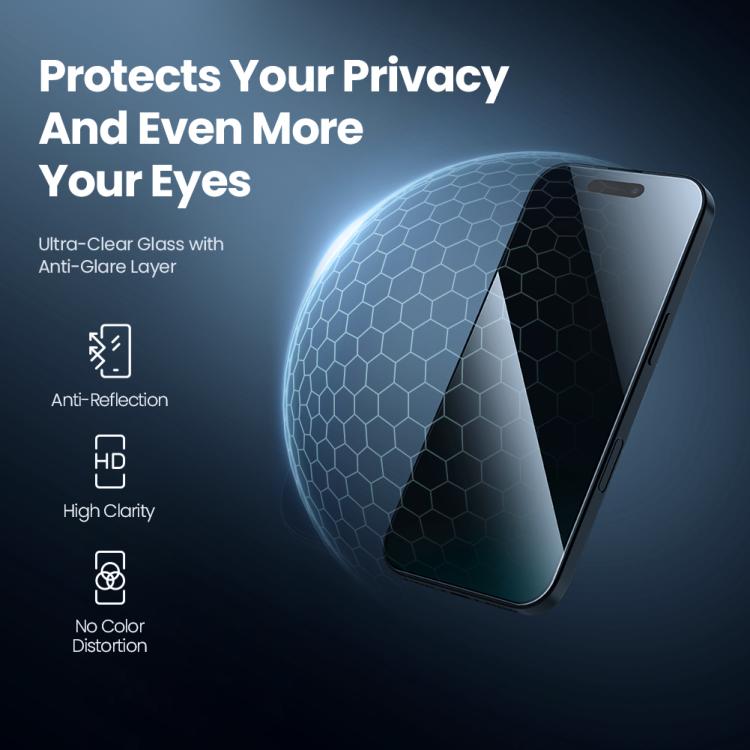 For iPhone 17 Pro Max NILLKIN Guardian Full Coverage Privacy Tempered Glass Film with Dust-free Cabin - iPhone 17 Pro Max Tempered Glass by NILLKIN | Online Shopping UK | buy2fix