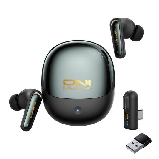 ONIKUMA TX610 Dual Mode 2.4G Receiver and Wireless Bluetooth Earphone(Black) - Bluetooth Earphone by ONIKUMA | Online Shopping UK | buy2fix