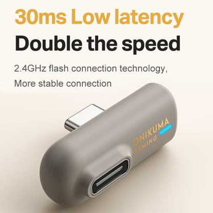 ONIKUMA TX610 Dual Mode 2.4G Receiver and Wireless Bluetooth Earphone(Beige) - Bluetooth Earphone by ONIKUMA | Online Shopping UK | buy2fix