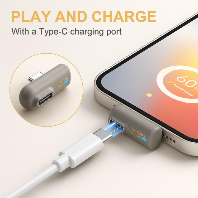 ONIKUMA TX610 Dual Mode 2.4G Receiver and Wireless Bluetooth Earphone(Beige) - Bluetooth Earphone by ONIKUMA | Online Shopping UK | buy2fix