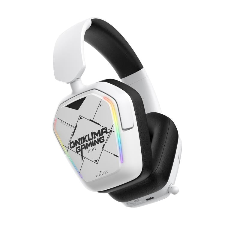 ONIKUMA GT883 Quad-Mode Wireless Bluetooth Earphone(Black White) - Headset & Headphone by ONIKUMA | Online Shopping UK | buy2fix