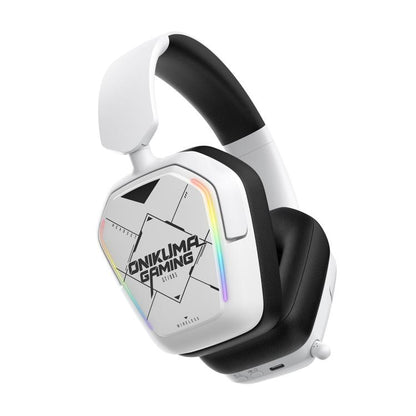 ONIKUMA GT883 Quad-Mode Wireless Bluetooth Earphone(Black White) - Headset & Headphone by ONIKUMA | Online Shopping UK | buy2fix