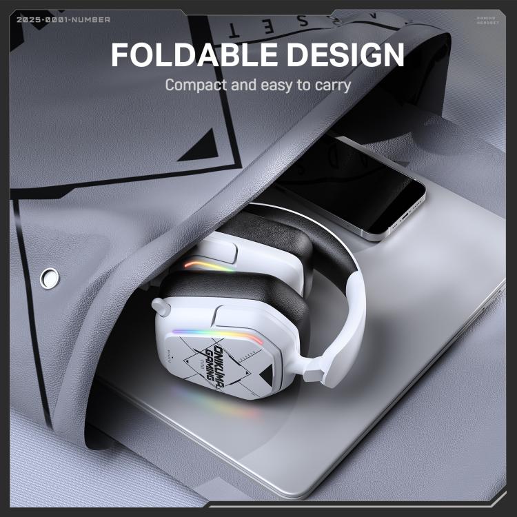 ONIKUMA GT883 Quad-Mode Wireless Bluetooth Earphone(Black White) - Headset & Headphone by ONIKUMA | Online Shopping UK | buy2fix