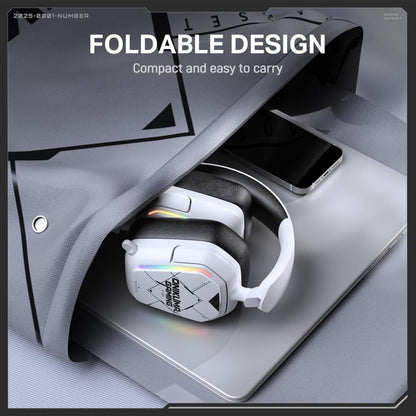 ONIKUMA GT883 Quad-Mode Wireless Bluetooth Earphone(Black White) - Headset & Headphone by ONIKUMA | Online Shopping UK | buy2fix