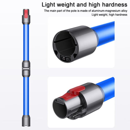 Metal Folding Extension Rod For Dyson V7 / V8 / V10 / V11 / V15 Vacuum Cleaner(Black) - For Dyson Accessories by buy2fix | Online Shopping UK | buy2fix