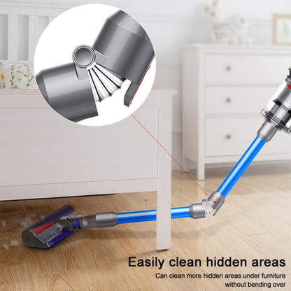 Metal Folding Extension Rod For Dyson V7 / V8 / V10 / V11 / V15 Vacuum Cleaner(Blue) - For Dyson Accessories by buy2fix | Online Shopping UK | buy2fix