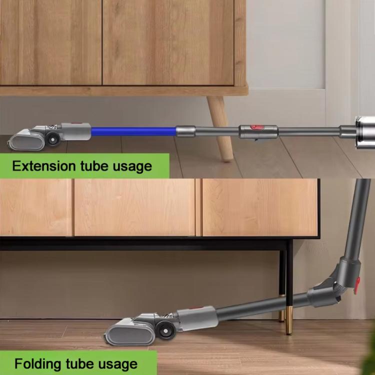 Metal Folding Extension Rod For Dyson V7 / V8 / V10 / V11 / V15 Vacuum Cleaner(Purple) - For Dyson Accessories by buy2fix | Online Shopping UK | buy2fix