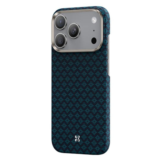 For iPhone 18 Pro / 17 Pro Benks Color Shield C1 Classic Kevlar Woven Diamond MagSafe Phone Case(Blue)