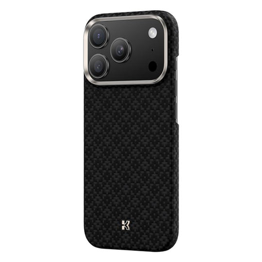 For iPhone 18 Pro / 17 Pro Benks Color Shield C1 Classic Kevlar Woven Diamond MagSafe Phone Case(Black)
