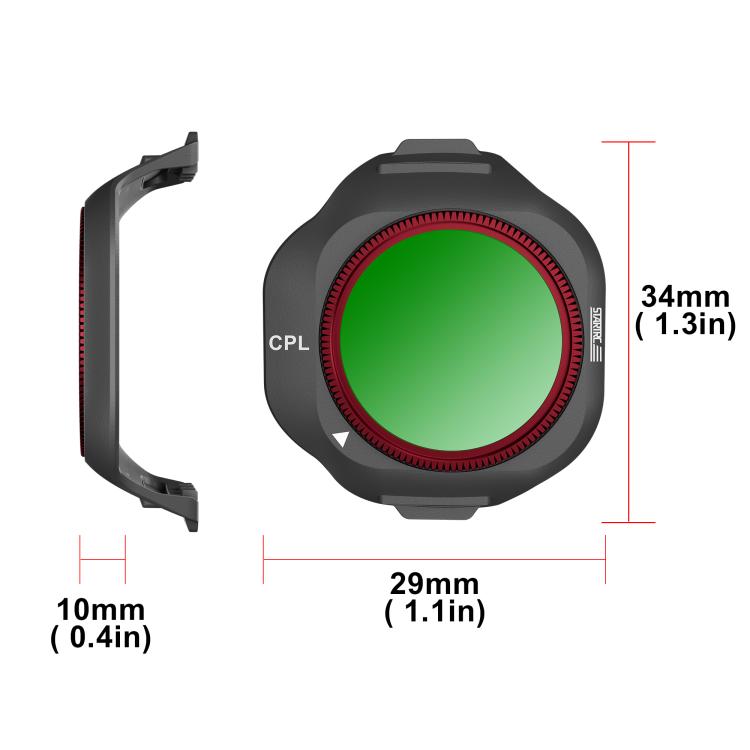 For DJI Mini 5 Pro STARTRC Camera Lens Filter, Filter:6 in 1 Mixed Filter - Lens Filter by STARTRC | Online Shopping UK | buy2fix