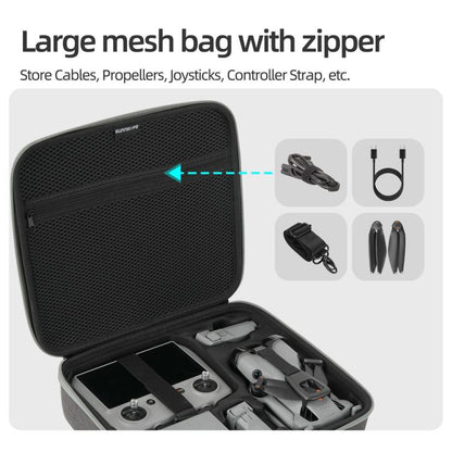 Sunnylife Carrying Hard Travel Storage Bag For DJI RC 2/1 / RC-N3/2/1 Controller Bag - Carry Cases & Bags by Sunnylife | Online Shopping UK | buy2fix