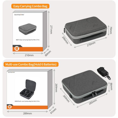 Sunnylife Carrying Hard Travel Storage Bag For DJI RC 2/1 / RC-N3/2/1 Controller Bag - Carry Cases & Bags by Sunnylife | Online Shopping UK | buy2fix