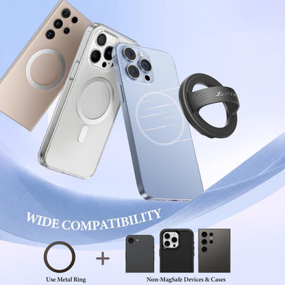 JOYROOM JR-ZS500 Magnetic Phone Ring Holder(Black) - Ring Holder by JOYROOM | Online Shopping UK | buy2fix