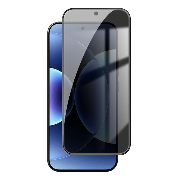 For Xiaomi 17 Pro Max Kalebol High-Aluminum Screen-Printed Full-Coverage Black-Border Privacy Tempered Glass Film - 17 Pro Max Tempered Glass by Kalebol | Online Shopping UK | buy2fix