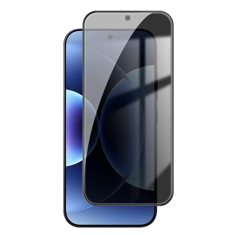 For Xiaomi 17 Pro Kalebol High-Aluminum Screen-Printed Full-Coverage Black-Border Privacy Tempered Glass Film - 17 Pro Tempered Glass by Kalebol | Online Shopping UK | buy2fix