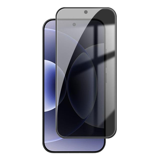 For Xiaomi 17 Kalebol High-Aluminum Screen-Printed Full-Coverage Black-Border Privacy Tempered Glass Film - 17 Tempered Glass by Kalebol | Online Shopping UK | buy2fix