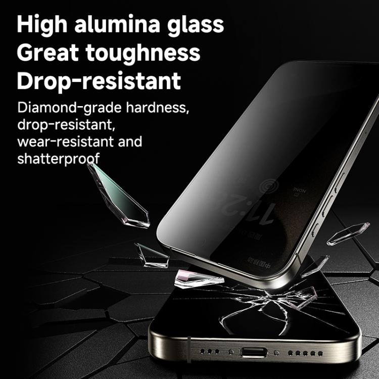 For iPhone 16 Pro REMAX Future Ultra-Soft Series WL-03 Privacy Tempered Glass Film - iPhone 16 Pro Tempered Glass by REMAX | Online Shopping UK | buy2fix
