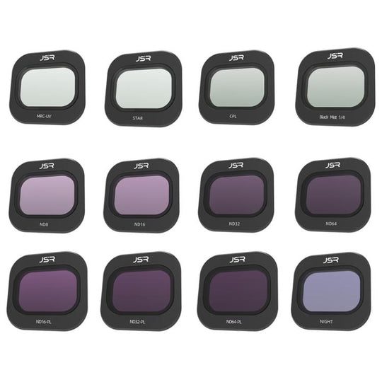 For DJI Mini 5 Pro JSR KB Series Drone Camera Lens Filter, Filter:12 in 1 Mixed Filter